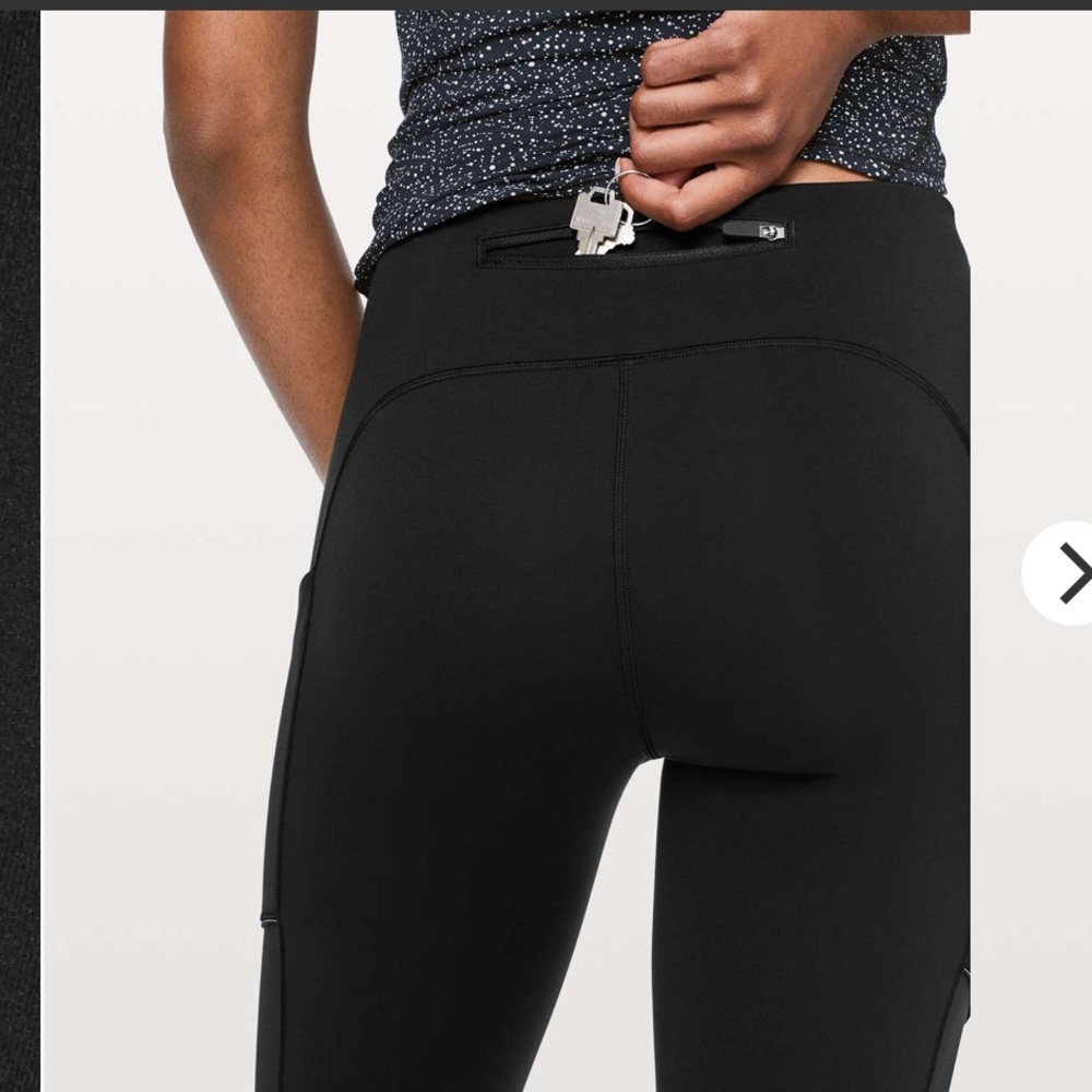 Lululemon Speed Up Tight 28" Full-On Luxtreme Black size 2 - Picture 5 of 9